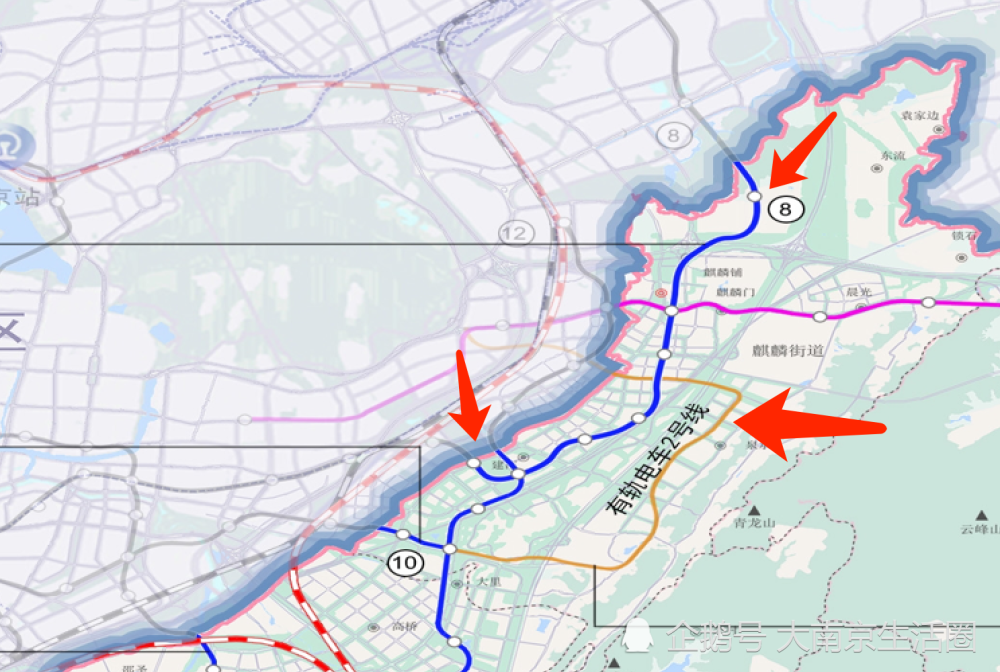 南京地鐵8號線12號線18號線來了寧句城際將西延