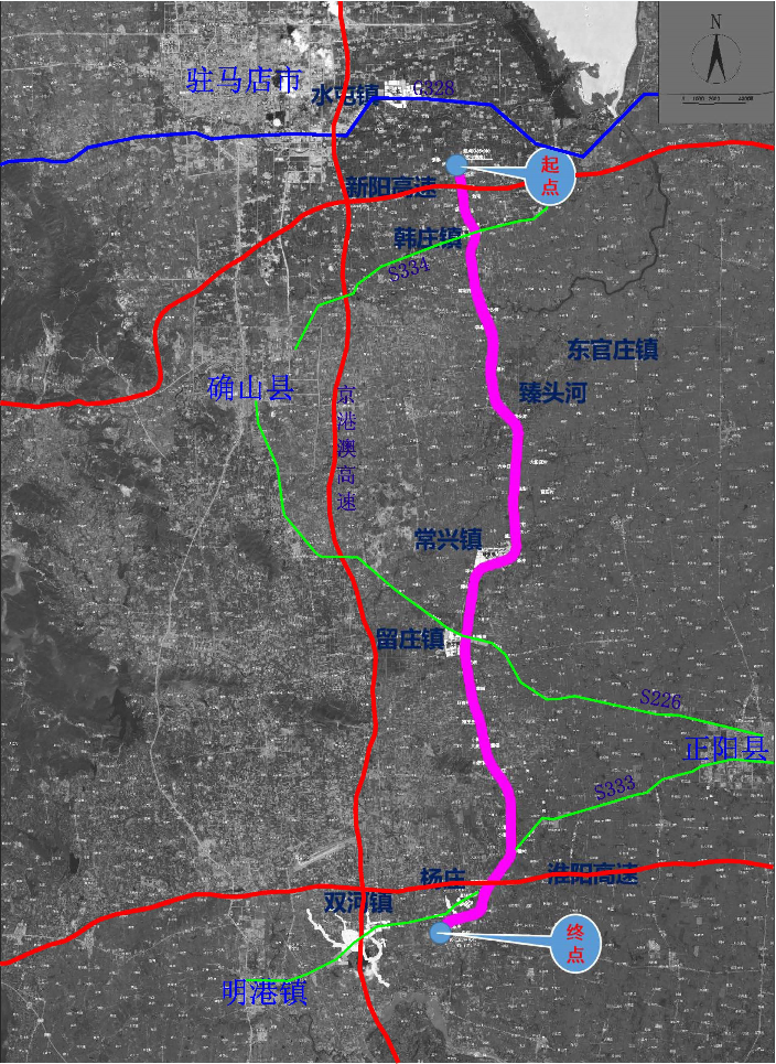 國道107移至遂平縣東?改建路線圖公示!途經這些地方……_騰訊新聞