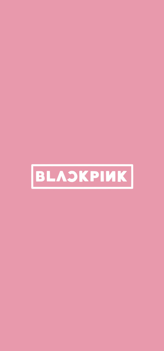 壁紙blackpink簡約文字壁紙