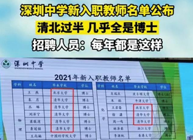 其实很早开始,很多学校都是这样子招聘,只是大家不知道而已.