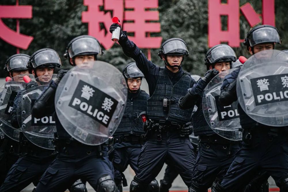 中国swat特警防暴图片