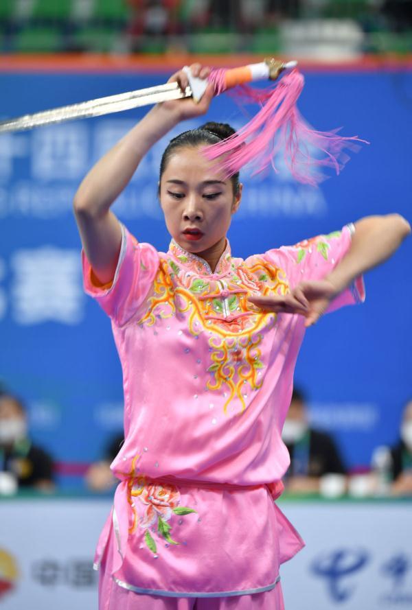 武術套路——女子長拳,劍術,槍術全能賽況