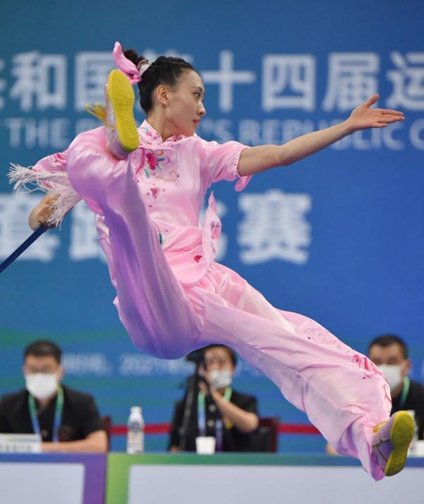 武术套路女子长拳剑术枪术全能赛况