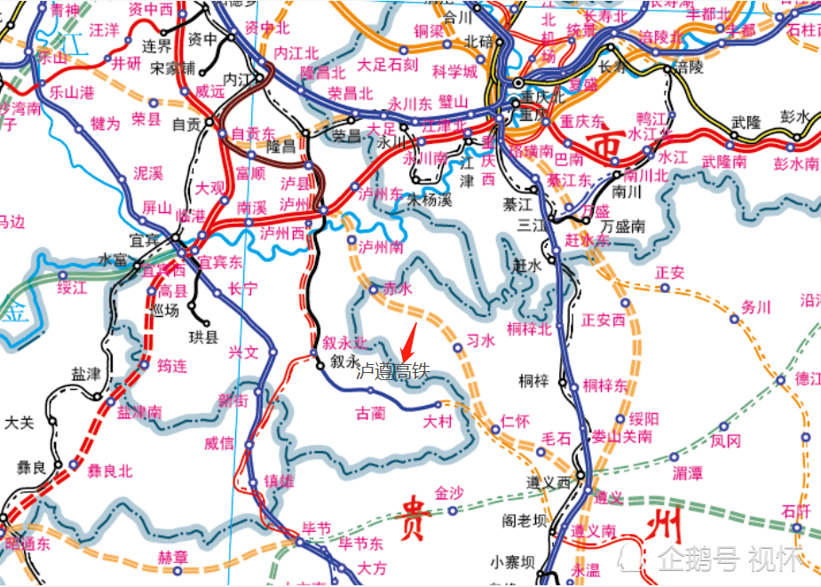 西部陸海新通道將新開工5條鐵路:其中西線3條,中線2條_騰訊新聞