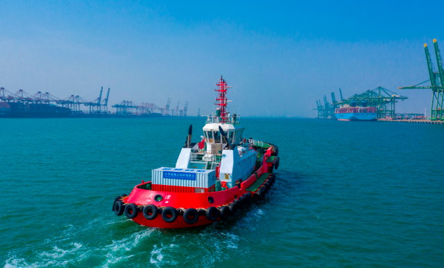 全国首例天津港获港作拖轮行业智能船舶权威认证