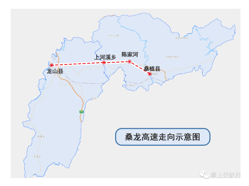 桑龙高速龙山走线地图图片