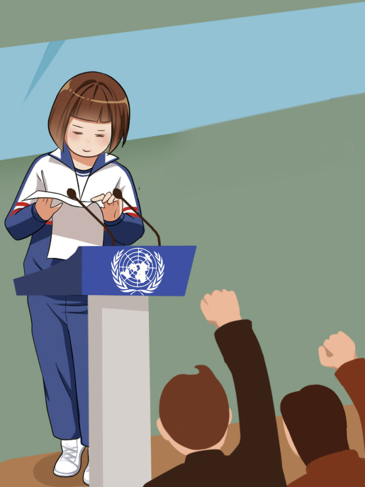 新时代好少年小小外交官黄郁微