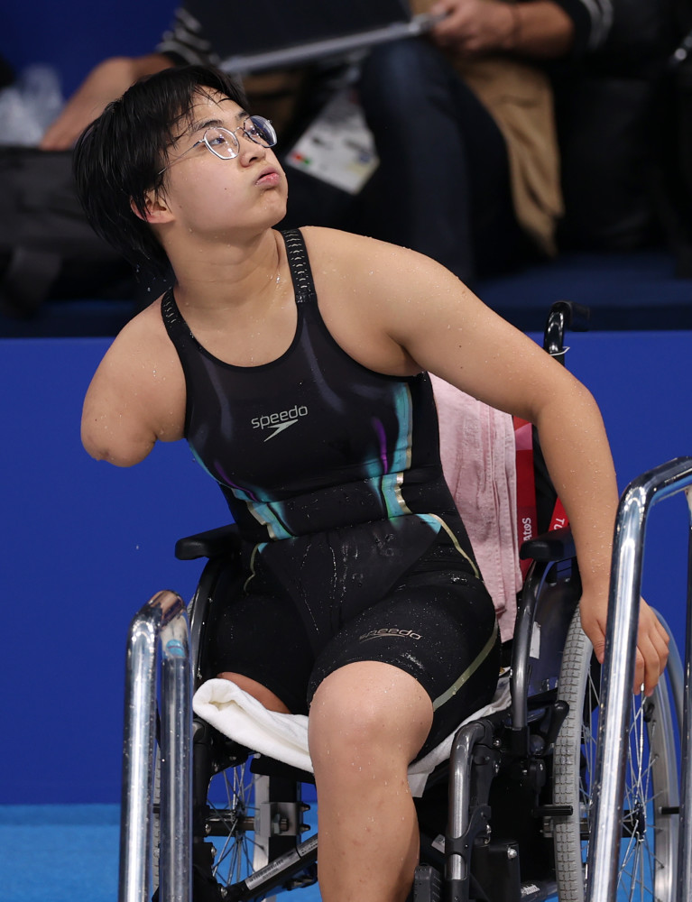 东京残奥会游泳蒋裕燕获女子100米仰泳s6级亚军