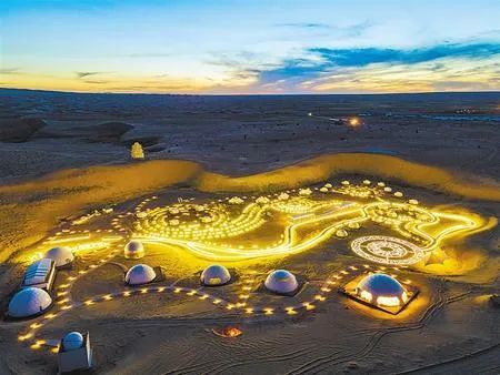 民勤"摘星小镇"再登《甘肃日报》