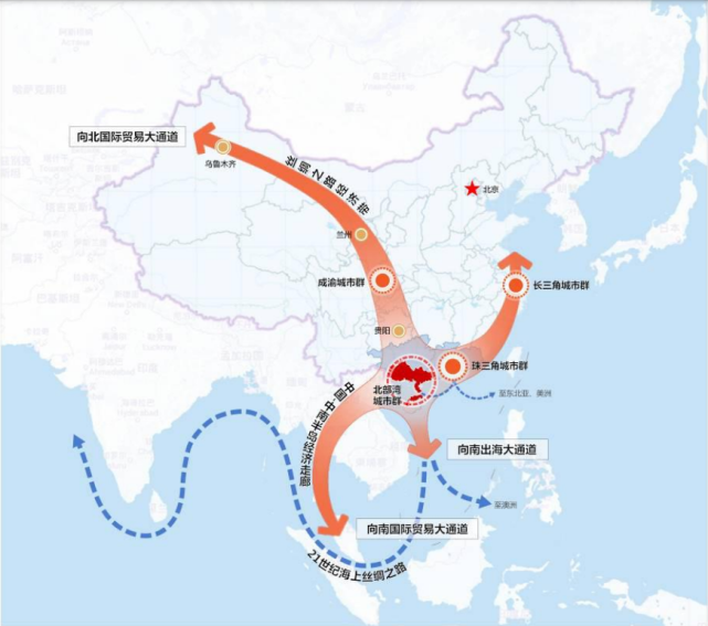 陆海新通道广西的翻盘密码