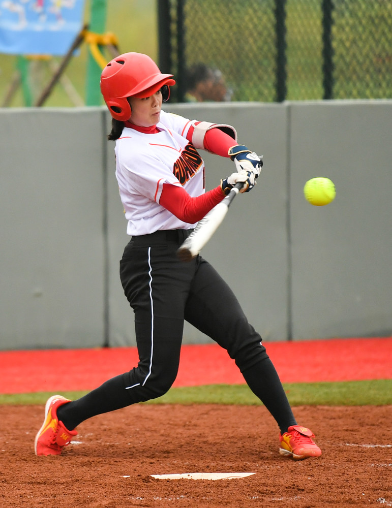 全运会垒球女子小组赛江苏胜广东