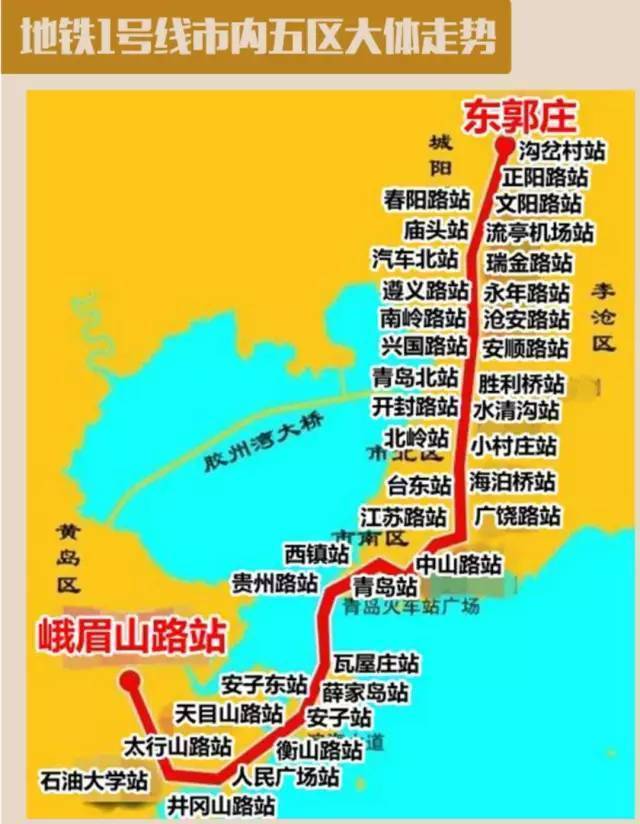 青岛地铁1号线南段全面具备试运行条件春节前有望载客运行
