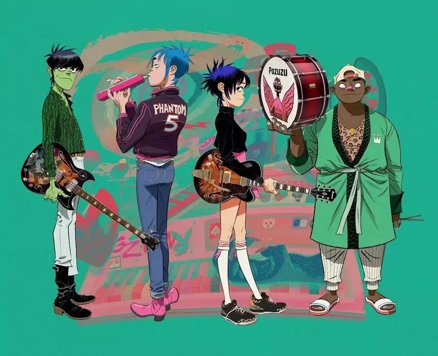 gorillaz发布新歌mv《meanwhile. 》(ft.