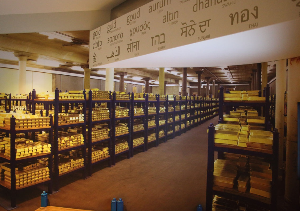 纽约美联储地下金库