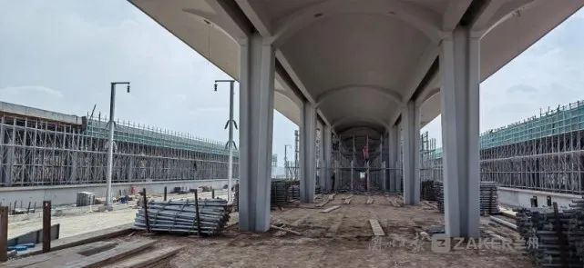 兰州新区南站最新进展站房预计9月底主体全面封顶2022年4月达到竣工