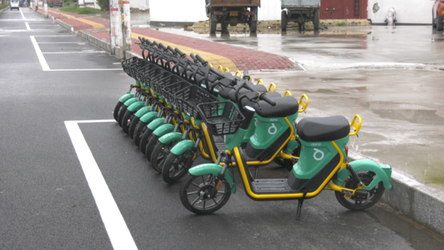 距县城不足5公里内黄县这个镇有了共享电动车