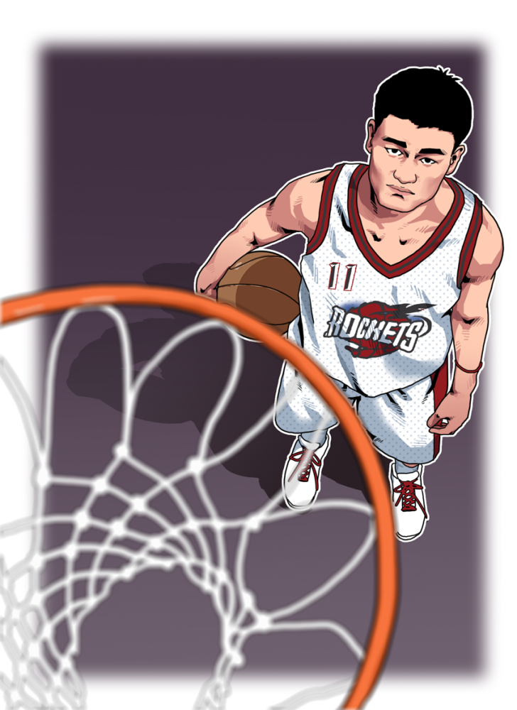 为什么姚明没得黑