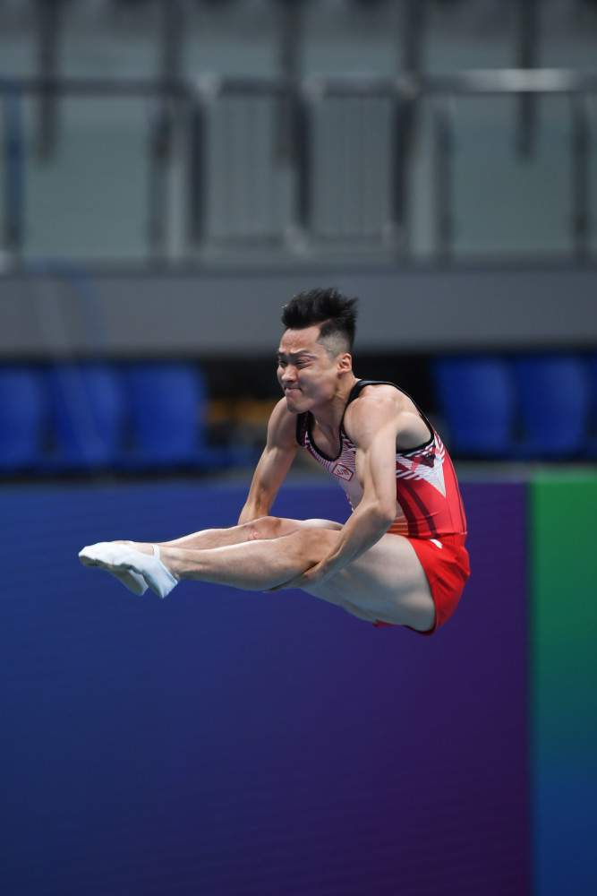 (全运会)蹦床——董栋晋级男子个人决赛