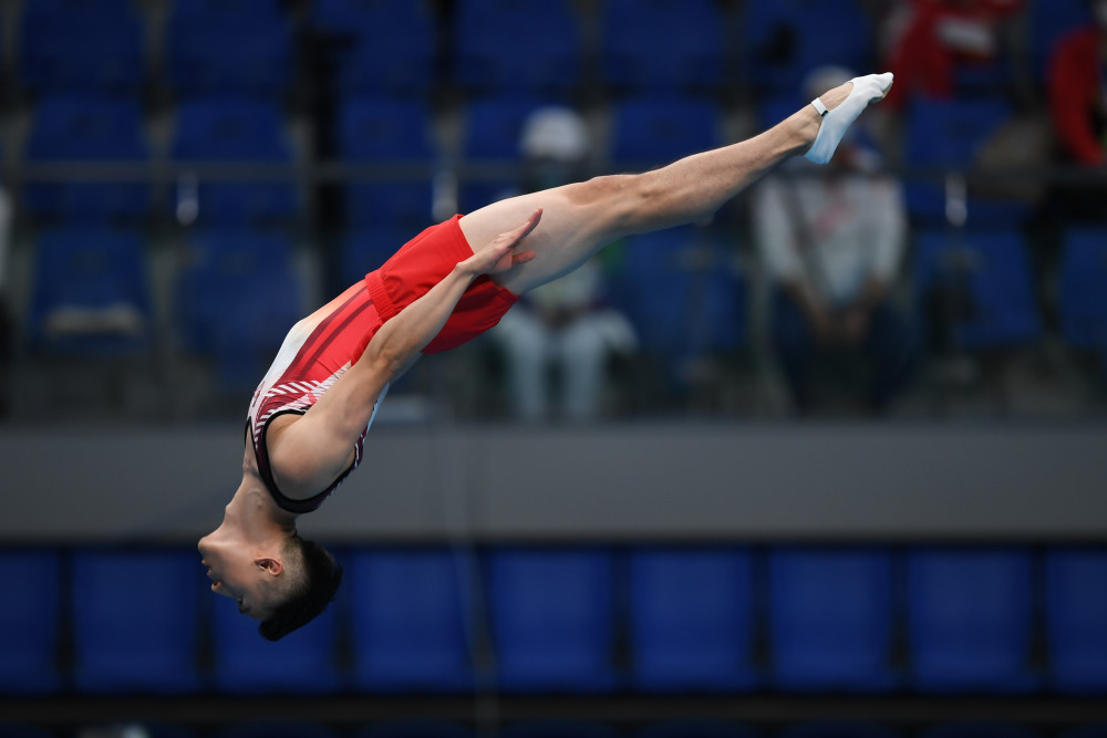 (全运会)蹦床——董栋晋级男子个人决赛