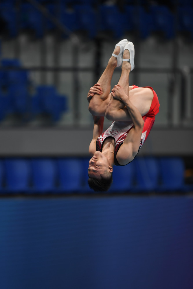 (全运会)蹦床——董栋晋级男子个人决赛