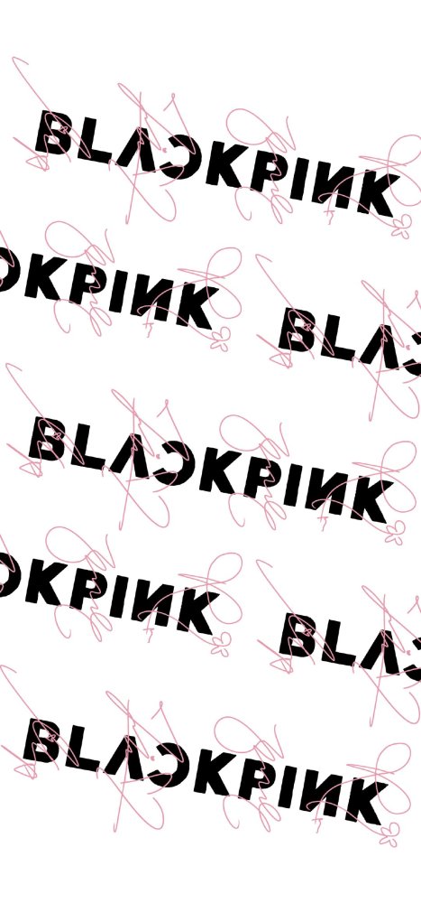 blackpink文字系壁纸