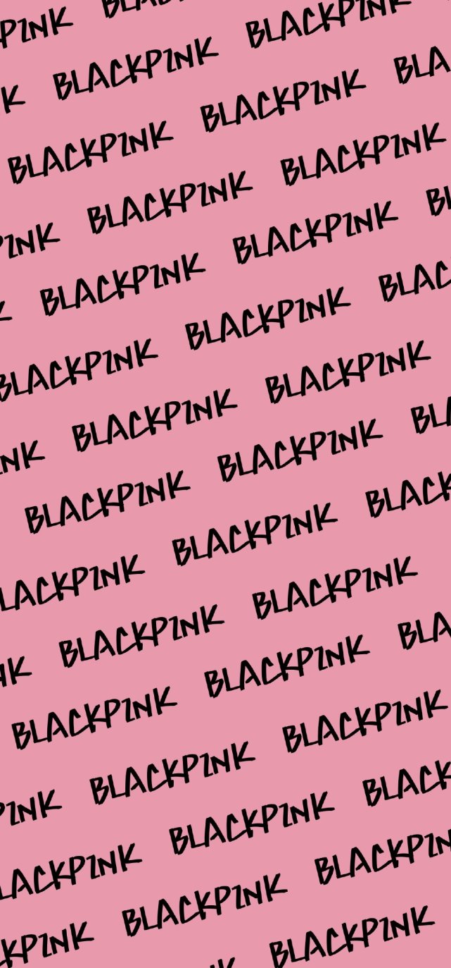 blackpink文字系壁纸