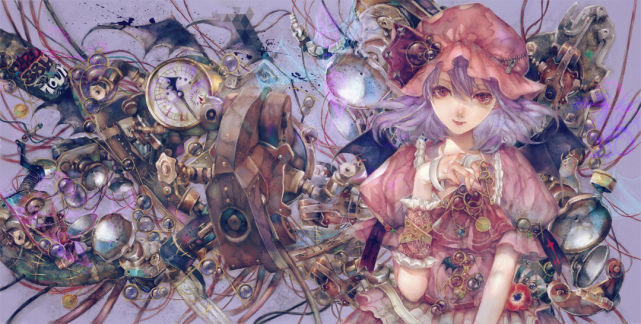 插画分享:华丽便是我的武器,美丽而有攻击性.|yogisya