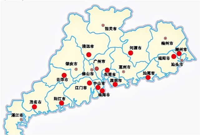 广东21个地级以上城市,13个原来是普通县市,1市gdp已超2万亿