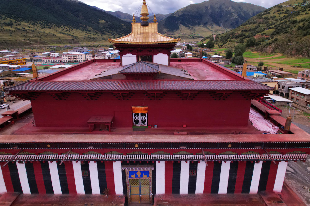 查杰玛大殿二楼大公开文物媲美拉萨大昭寺知道的游客却很少