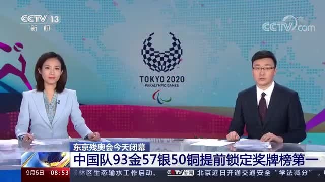 怒贊中國隊提前鎖定殘奧會獎牌榜第一