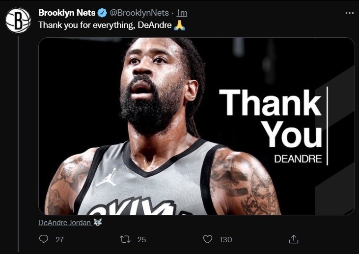 墩布亚 NBA-官宣交易达成！篮网送别小乔丹，17人大名单更新，又变强了