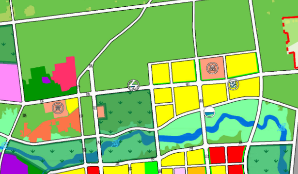 富平县温北片区建设现状及发展规划
