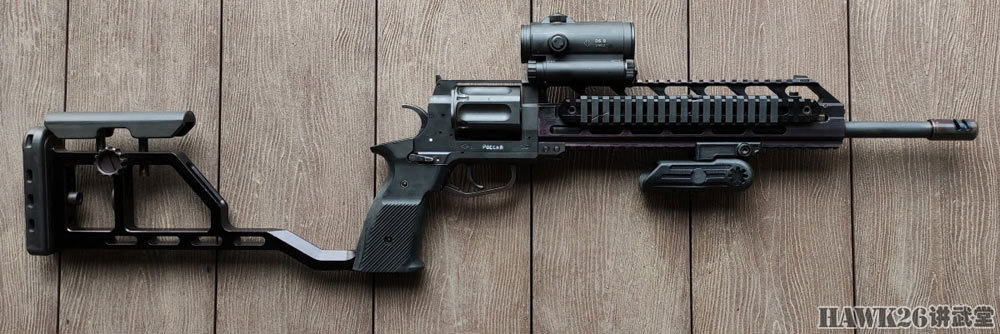 俄罗斯狩猎转轮卡宾枪 口径12.