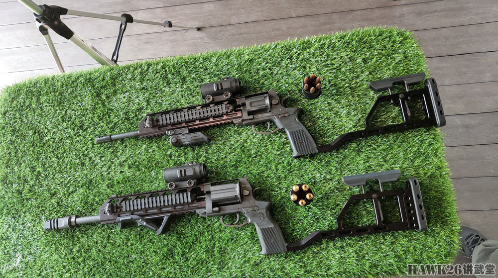 俄罗斯狩猎转轮卡宾枪 口径12.