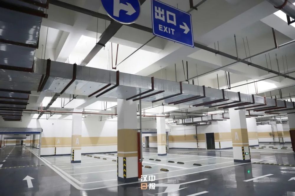 极大缓解了汉中客运枢纽站及北一环路周边区域停车难问题 目前,地上