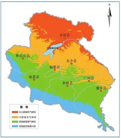 高原史书地质瑰宝临夏得天独厚的地理环境