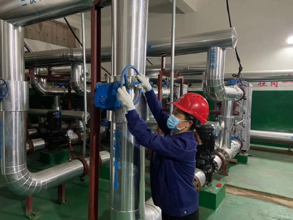 濮阳市城区集中供热管网开始冷态试运!