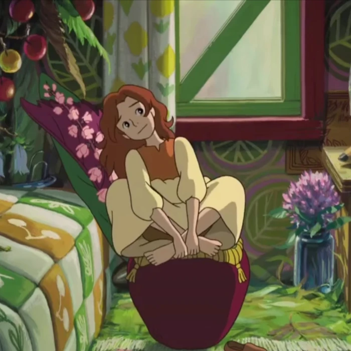 宫崎骏之借东西的小人阿莉埃蒂动漫头像壁纸