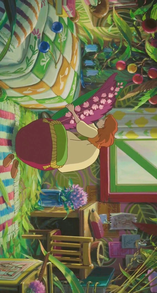 宫崎骏之借东西的小人阿莉埃蒂动漫头像壁纸