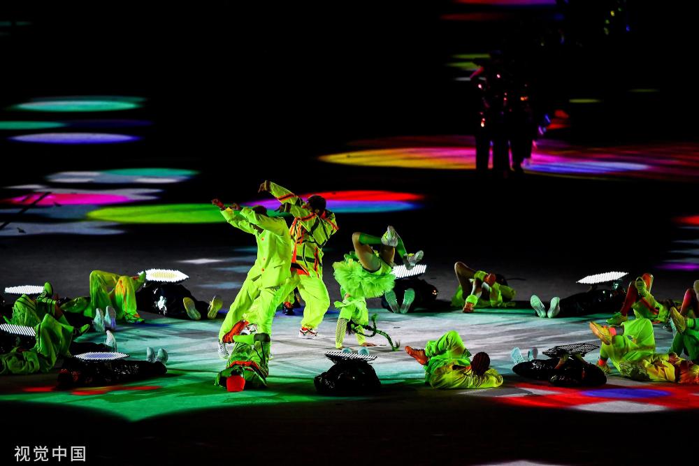 组图:残奥会闭幕式举行 和谐之声奏响东京