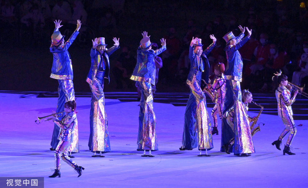 组图:残奥会闭幕式举行 和谐之声奏响东京