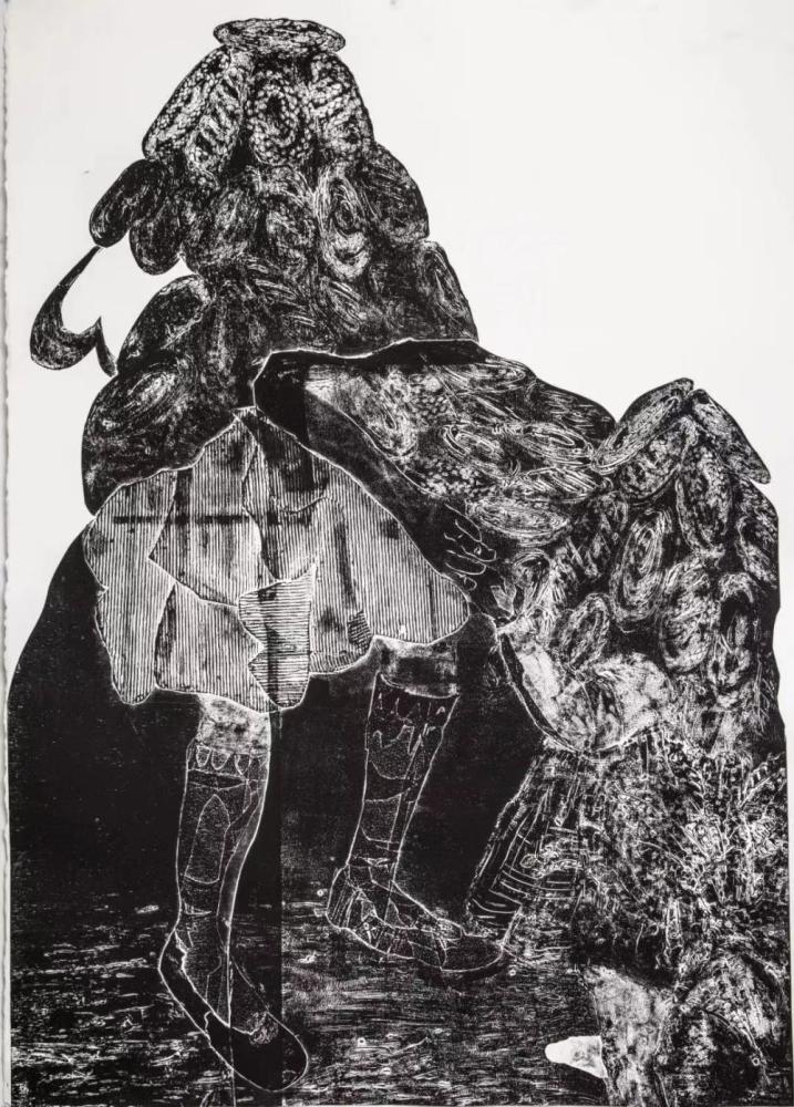 2021国际版画展开展百余幅作品看当下版画发展趋势