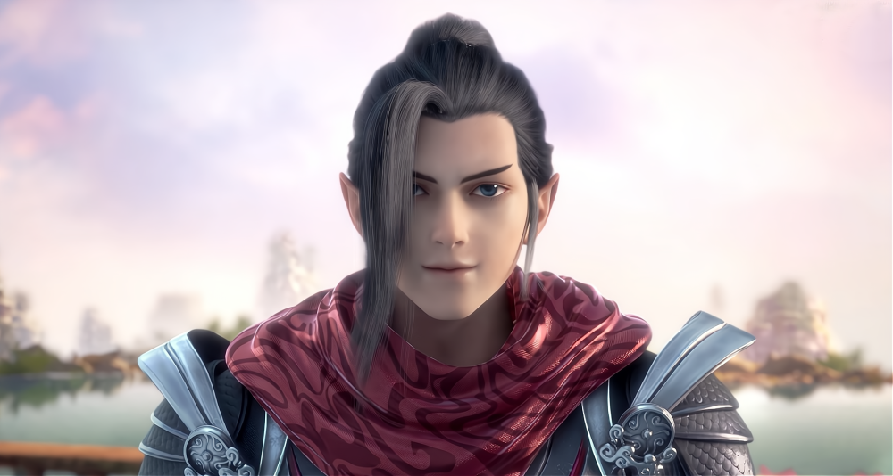 秦羽的痴情虽然现在的动画中,秦羽和姜立的互动也