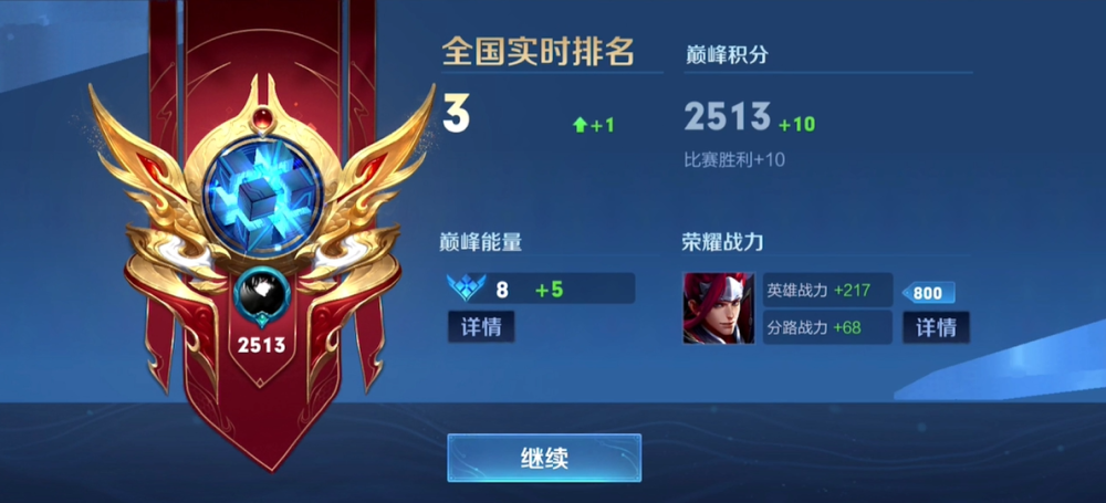 个人观点:寂然不愧是"韩王",在众多国服韩信中脱颖而出,韩信的战力