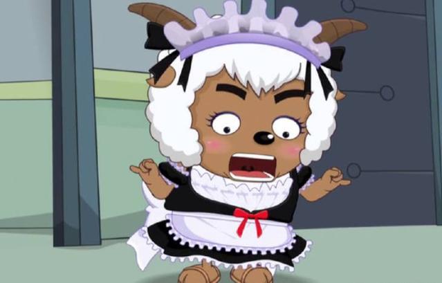 《喜羊羊与灰太狼》中最经典的四个男扮女装,喜羊羊的最妖娆