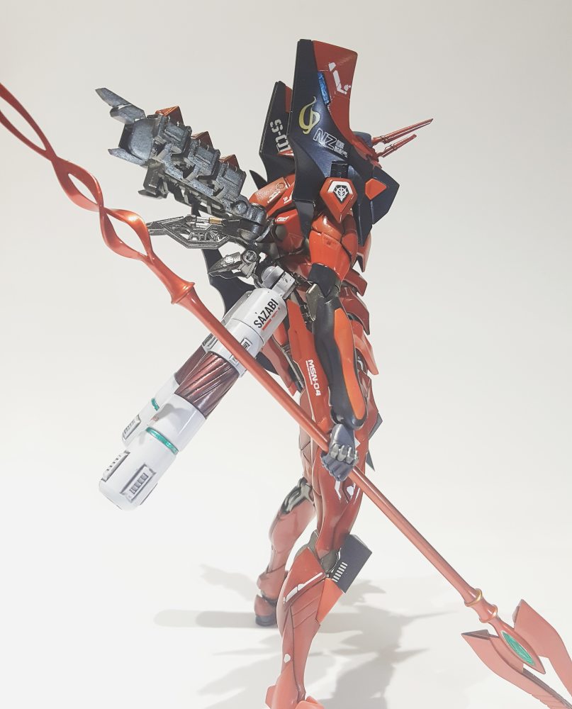 模玩控:eva联动高达模型改造,沙扎比13号机和牛高达初号机