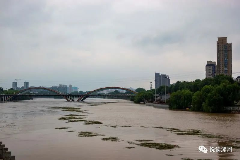 漯河沙河現今夏最高水位昨晚洪峰安全過境