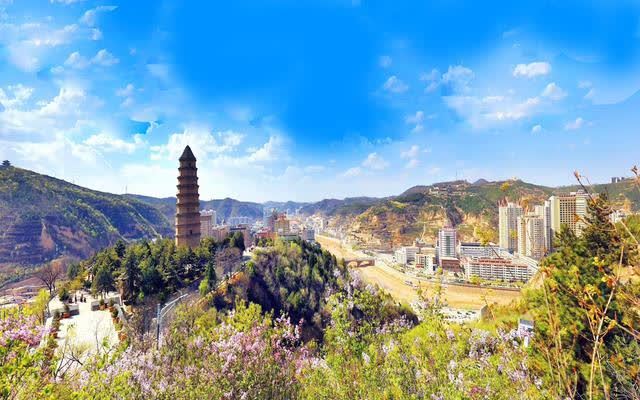 如今是延安的地标建筑