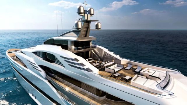 灵感来自装饰艺术:100米超级游艇概念cd100