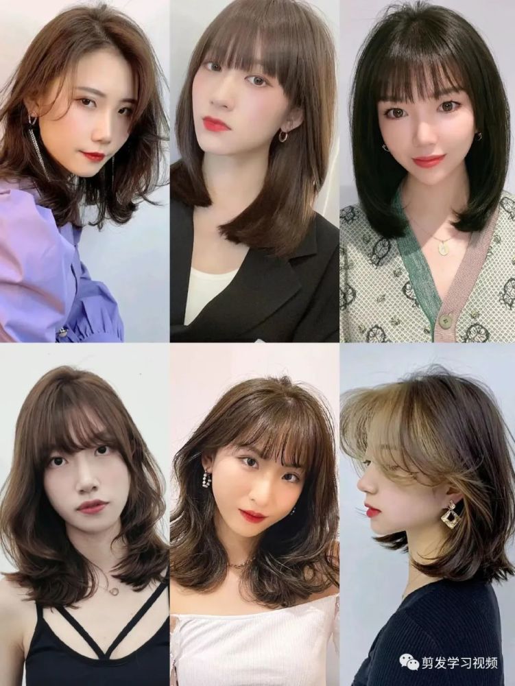 2021秋季精选中长发发型210款美炸了